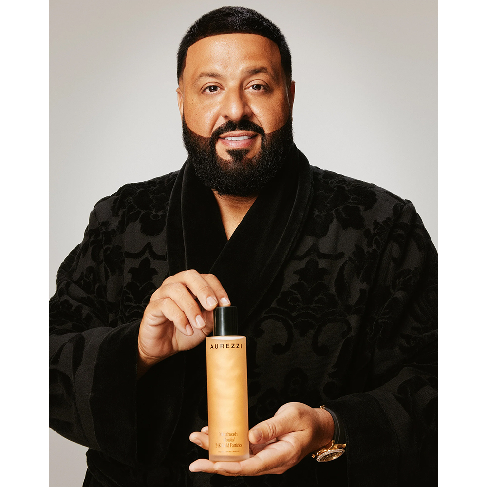 Aurezzi Mountwash 24K Altın Parçacıkları Menthol Ağız Bakım Suyu