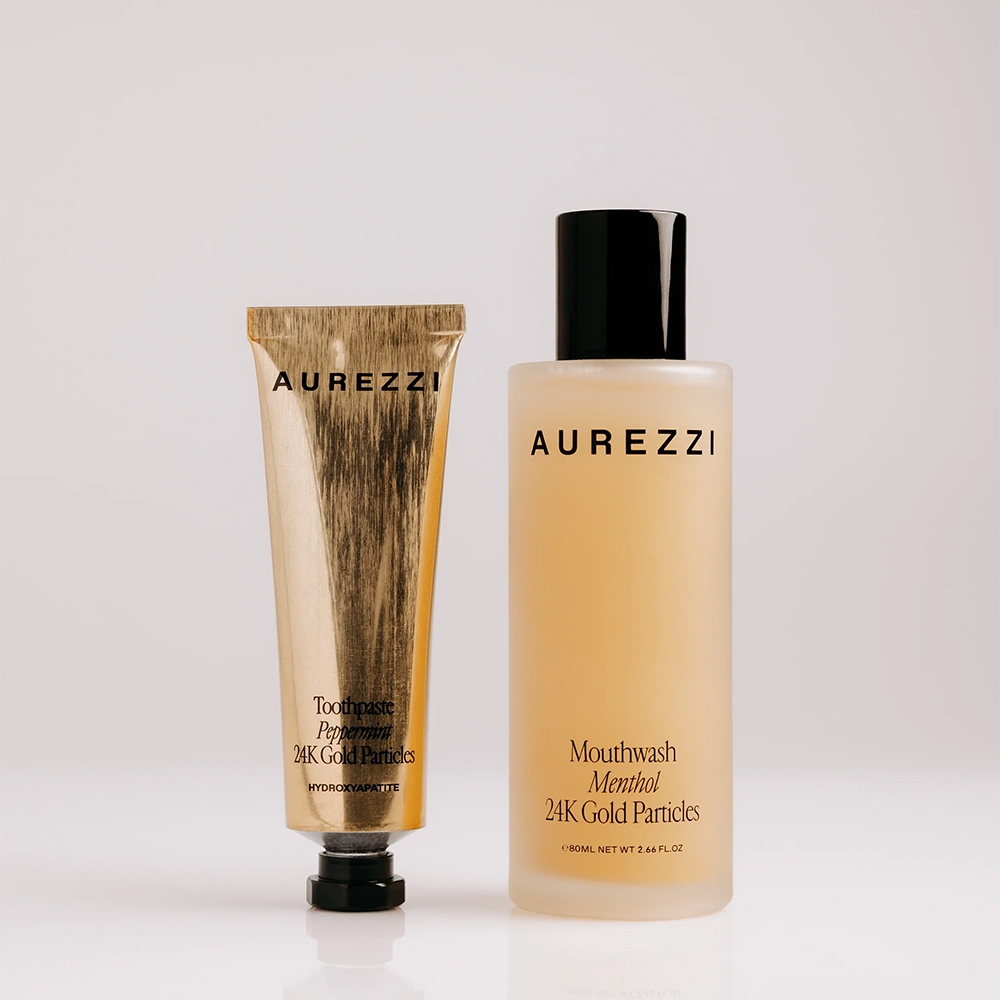 Aurezzi Travel Duo Gold Ağız Bakım Suyu Travel