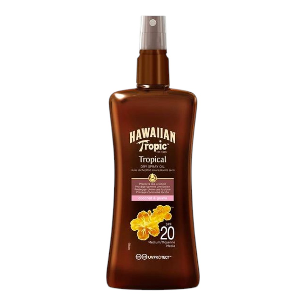 Hawaiian Tropic Tropical Dry Spray Oil 20 Spf
