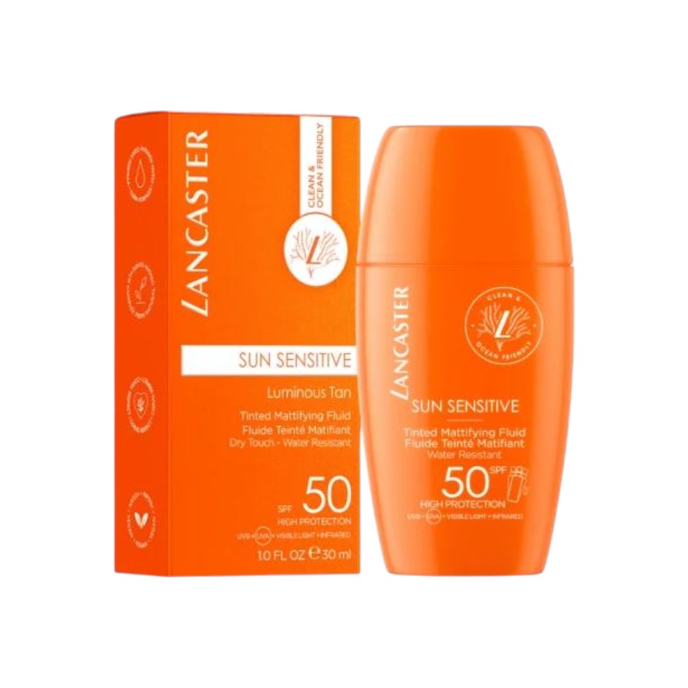Lancaster Sun Sensitive Tinted Mattifying Fluid Spf 50