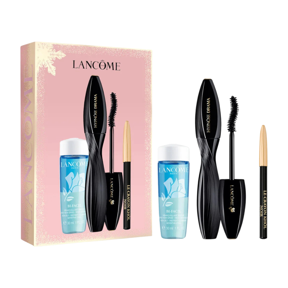 Lancome Hypnos Drama Maskara+ Göz Kalemi+Göz Temizleme Set
